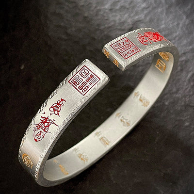 Five Wealth Gods Open Cuff gobalgoing