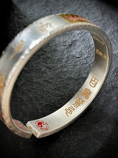 Five Wealth Gods Open Cuff gobalgoing