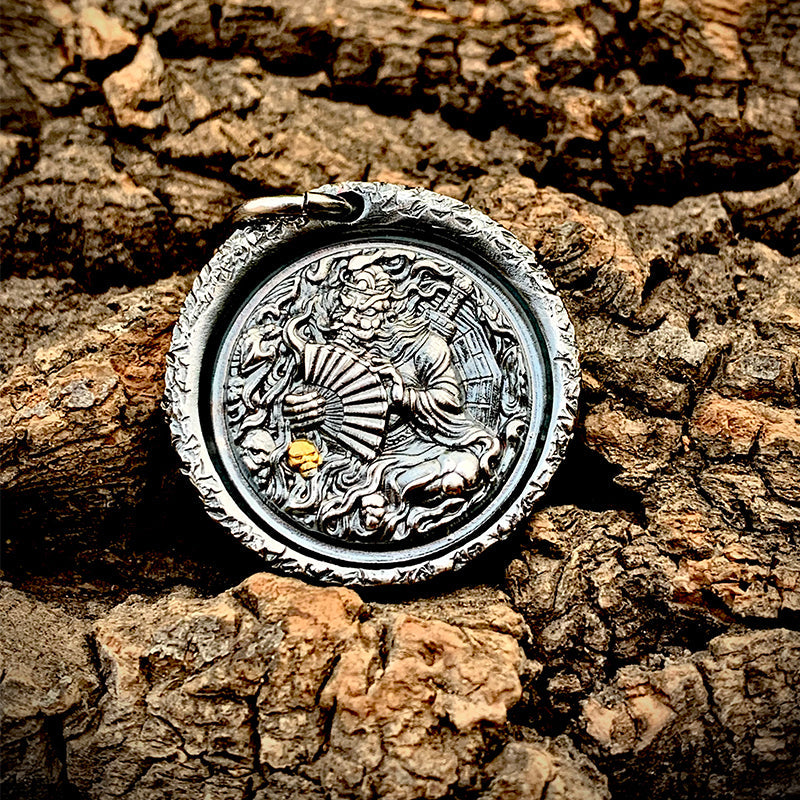 Zhong Kui Round Pendant gobalgoing
